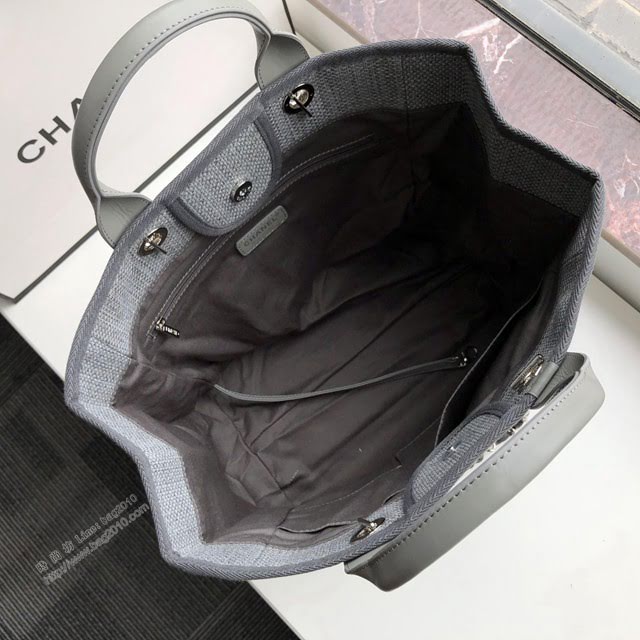 Chanel女包 66941 香奈兒經典款沙灘包 Chanel帆布購物袋  djc4039